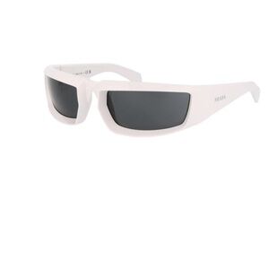 Prada Modern White Sunglasses with Case